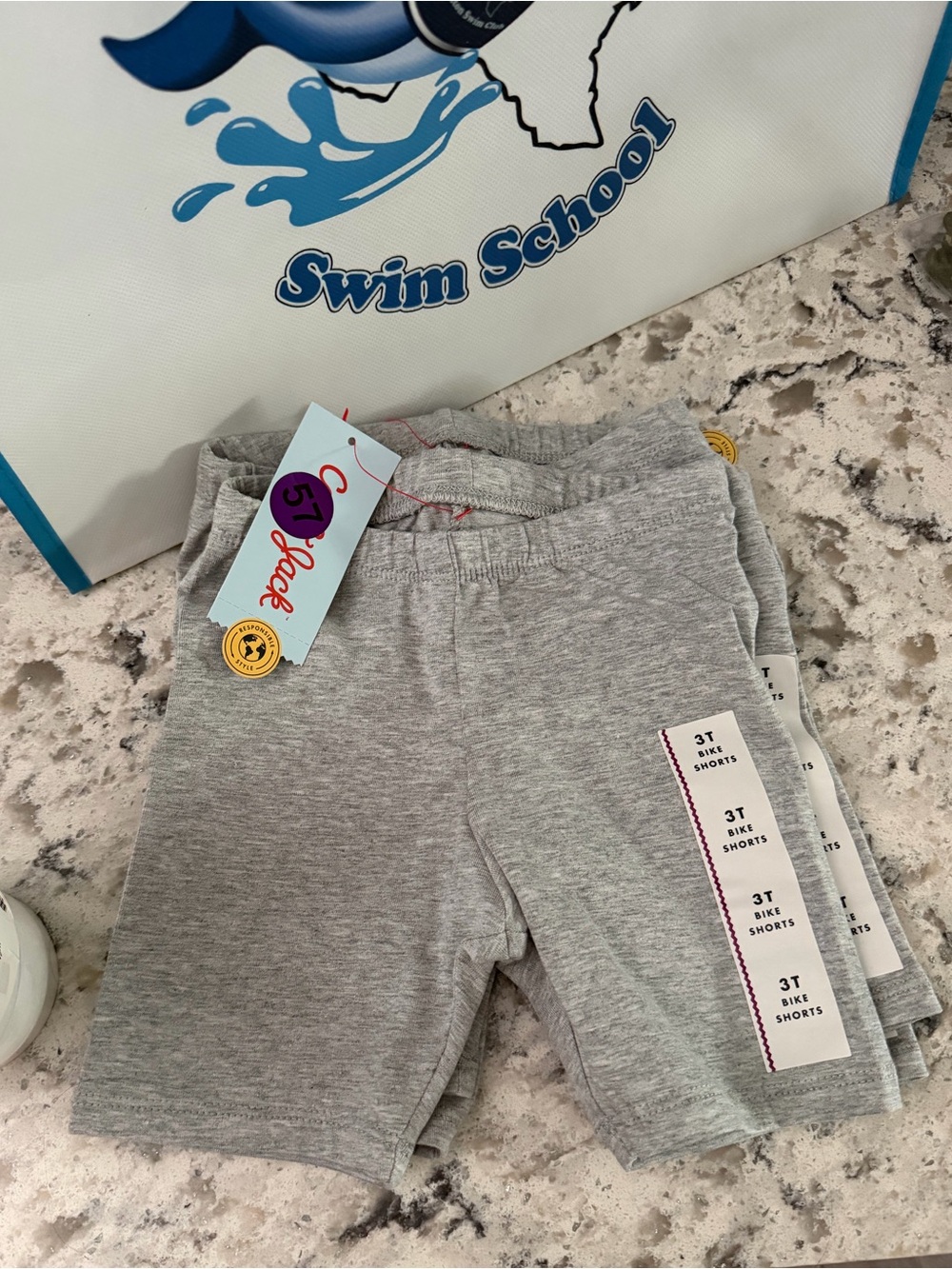 3 pack Toddler bike shorts Cat and Jack Girls